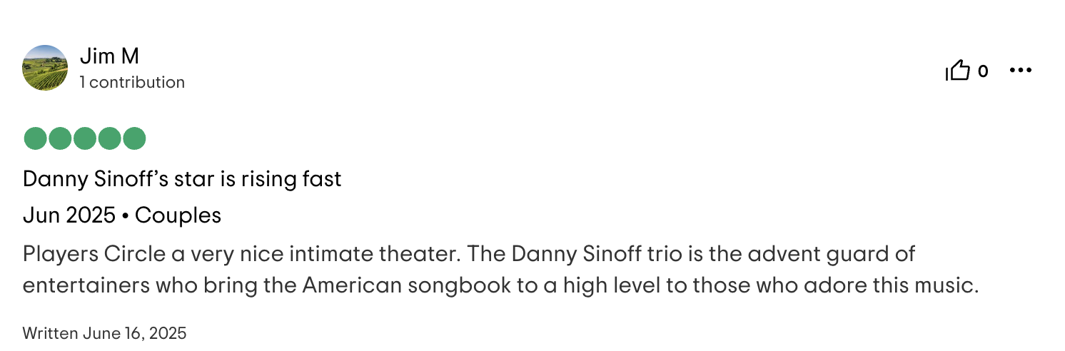 Trip Advisor Review